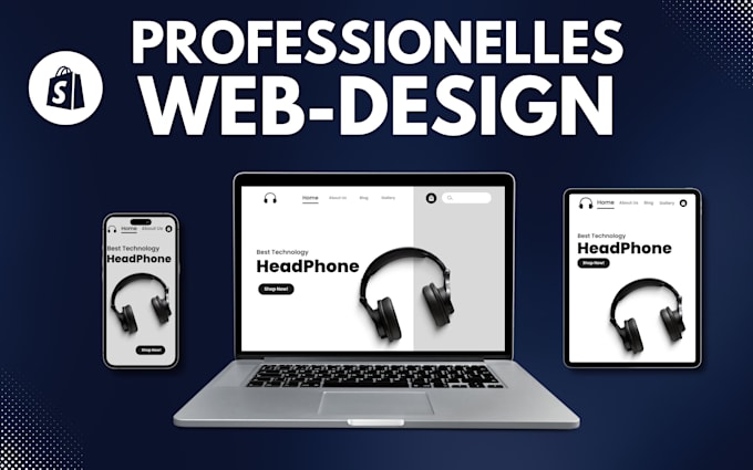 build shopify website design and create shopify dropshipping store development