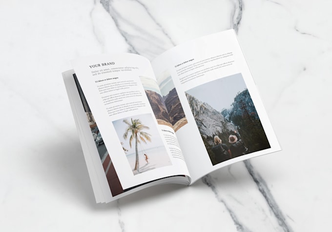 design a corporate quality brochure