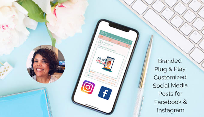 Design customized social media graphics on canva by Reynacallejas | Fiverr