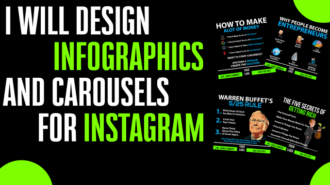 Design infographics and carousel post for instagram by Chimeragraphics ...