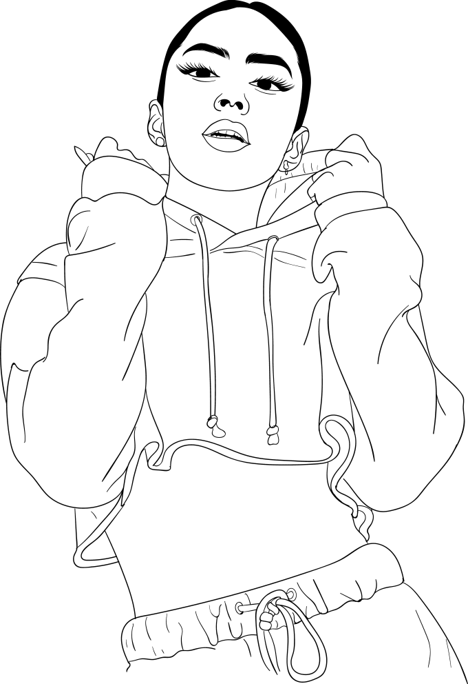 Create a line art doodle of your real image or concept art by Propane08