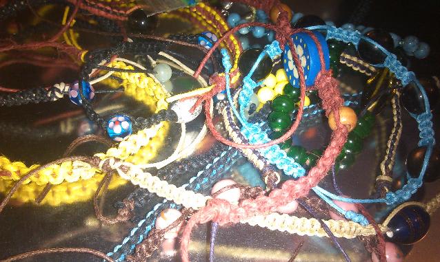 make you a hand made hemp bracelet