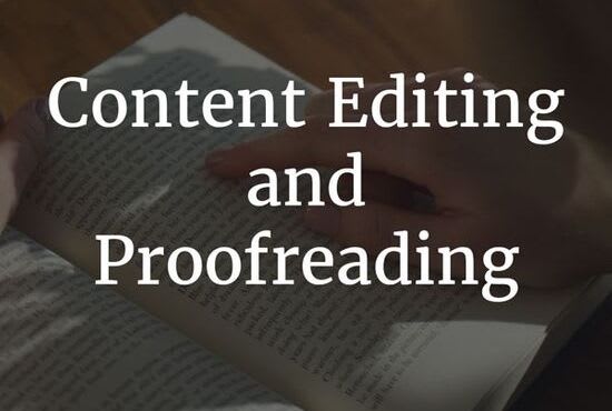 proofread and edit your documents professionally