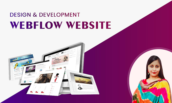 design a webflow landing page for your saas or startup