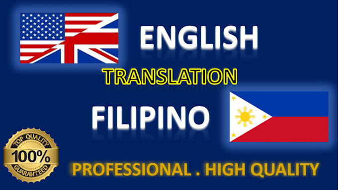 translate english to tagalog and tagalog to english