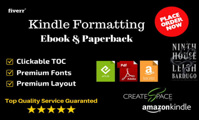 do kindle ebook book formatting paperback formatting