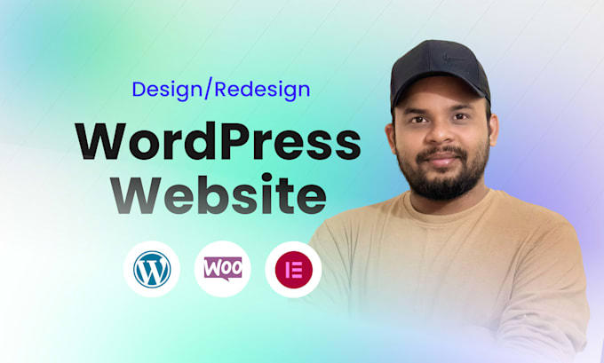 design redesign wordpress website, website development as a full stack developer