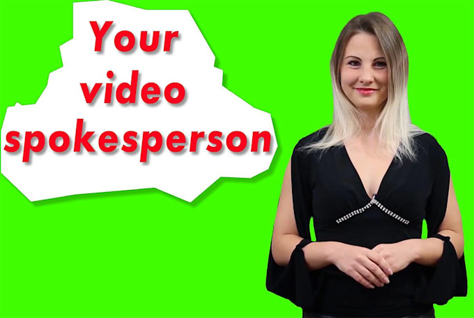 create HD spokesperson video