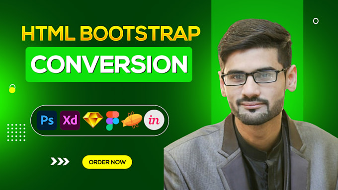 do psd to html figma to html xd to html css bootstrap responsive web