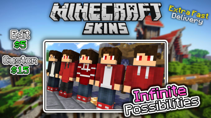My Minecraft Skin, This skin is the one I use. I made it my…
