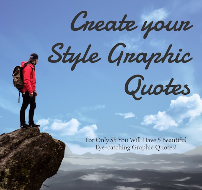 Do beautiful eye catching quotes design by Mervin17 Fiverr