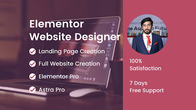 Design stunning wordpress website using elementor pro by Wp_zargham ...