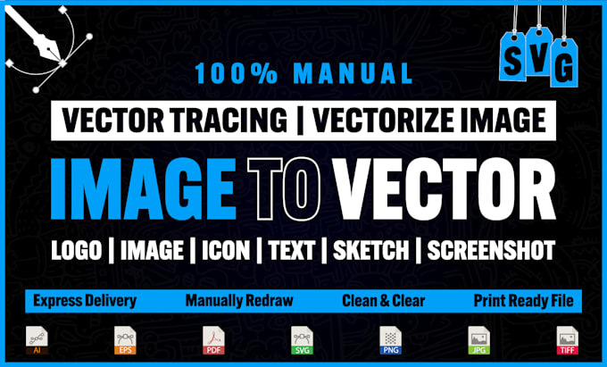 vectorize image, vector tracing, vector logo, image to vector, adobe illustrator