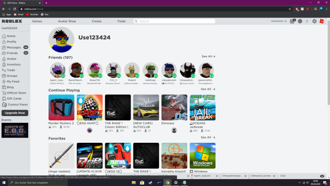 games in roblox to play when bored