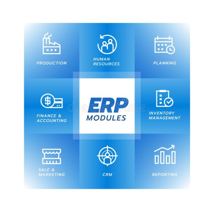provide custom, ready erp web app with customization
