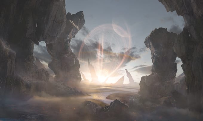 create professional environment concept art