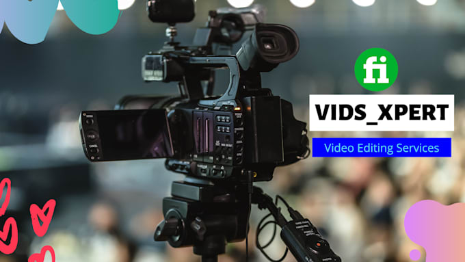 edit your video for youtube, promotion, marketing, etc