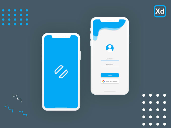 Provide the design page loading, login, register mobile ui application ...