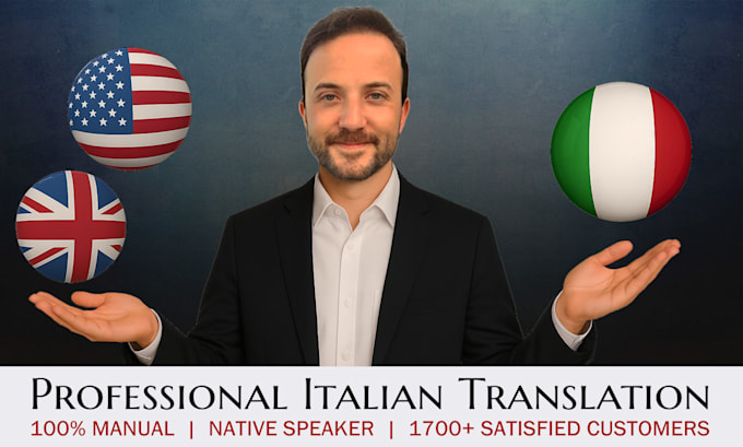 translate from english to italian and vice versa