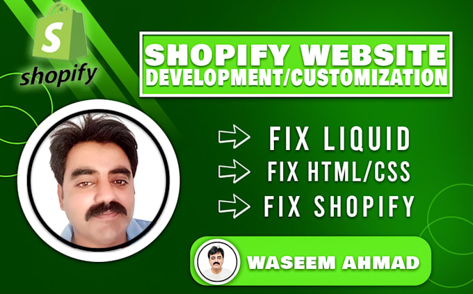 fix shopify liquid HTML CSS bugs in shopify website store