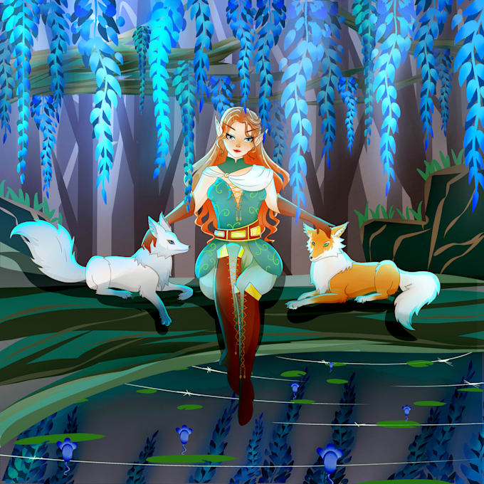 draw your character into a disney style cartoon in quick delivery
