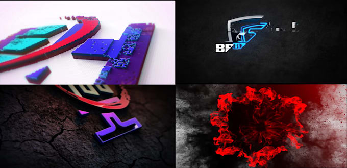 do youtube intro and outro or logo animation