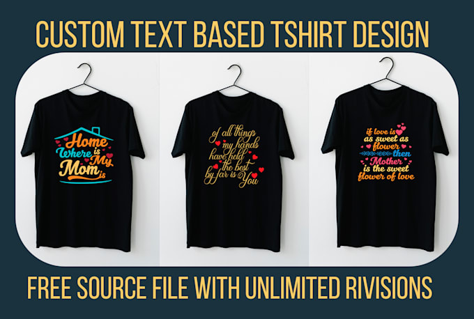 text based t shirts