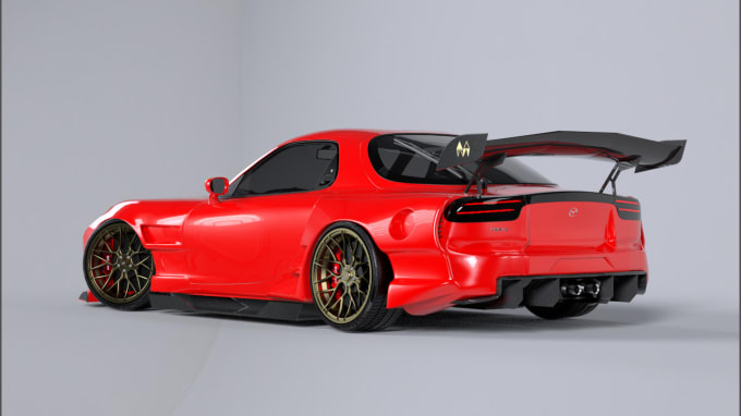 Make custom body kits and parts for your vehicle in 3d by Arvidedits