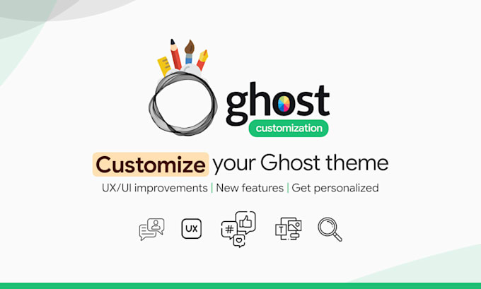 customize ghost cms theme for your blog or website