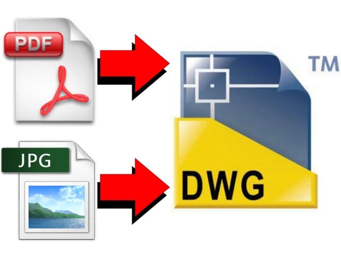 provide PDF to dwg