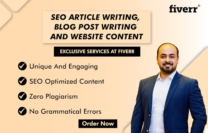 do SEO article writing and blog post writing