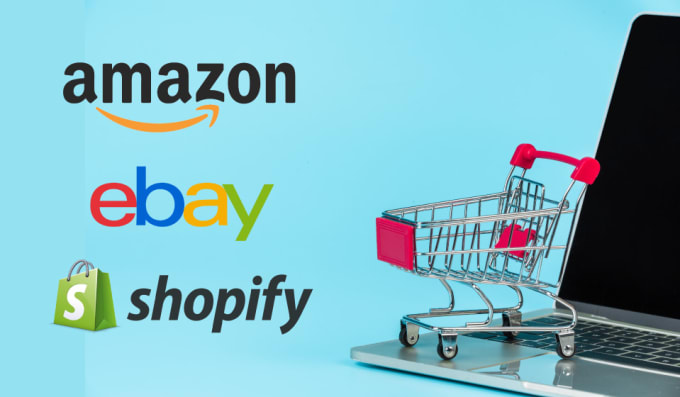 list any products on ebay amazon and shopify