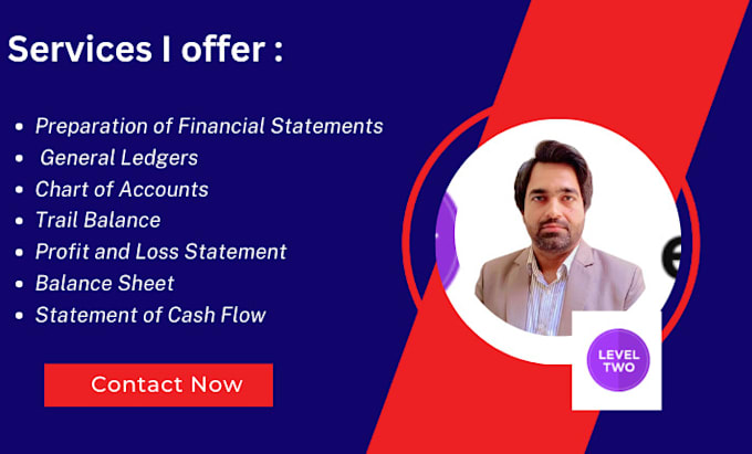 prepare general ledgers and year end accounts