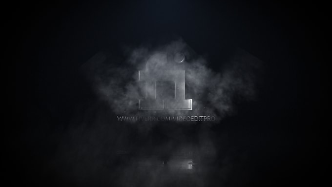 create this cinematic smoke logo reveal intro