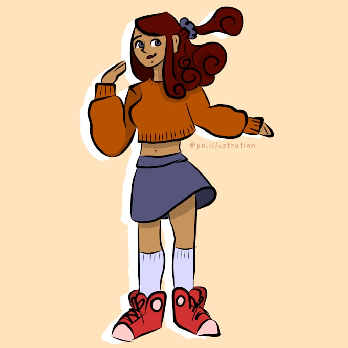 Create A Character Illustration By Fhaworks Fiverr