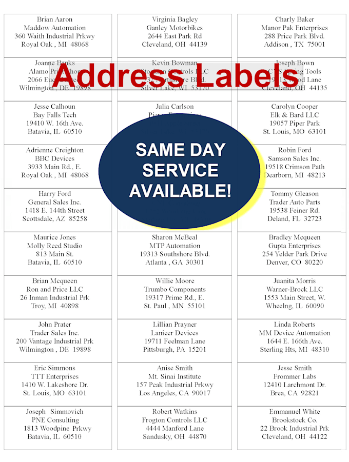 convert or mail merge your files to avery labels