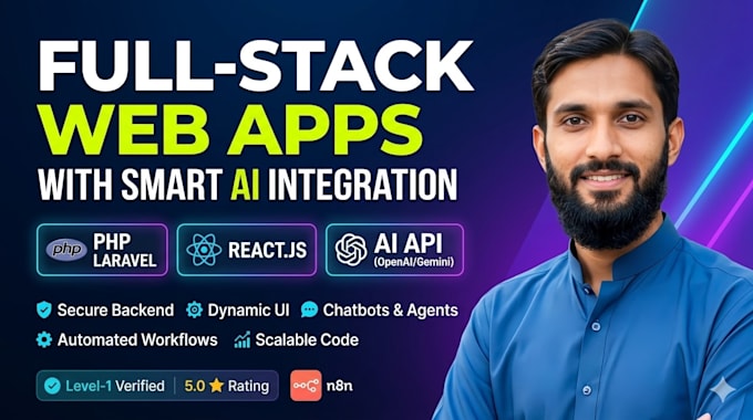 develop full stack web applications with ai integration