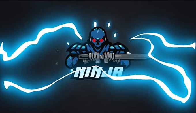 create esport logo animation
