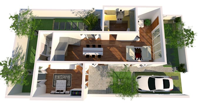 make a 3d floor plan,2d floor plan rendering
