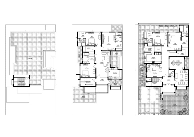 Do autocad floorplan or blueprint full set architectural drawing by ...