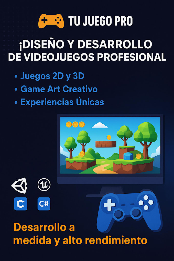 develop a video game for you
