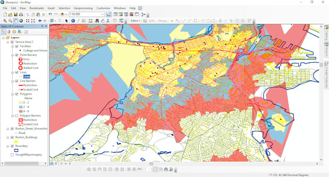 do gis and rs analysis, spatial analysis in arcgis and qgis