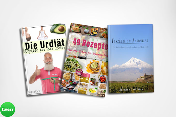 do unique custom book cover design or ebook cover design