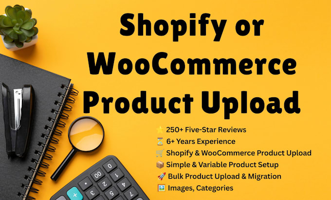 scrape the products and upload them to a shopify or woocommerce site