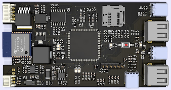 design pcb layout from schematic file
