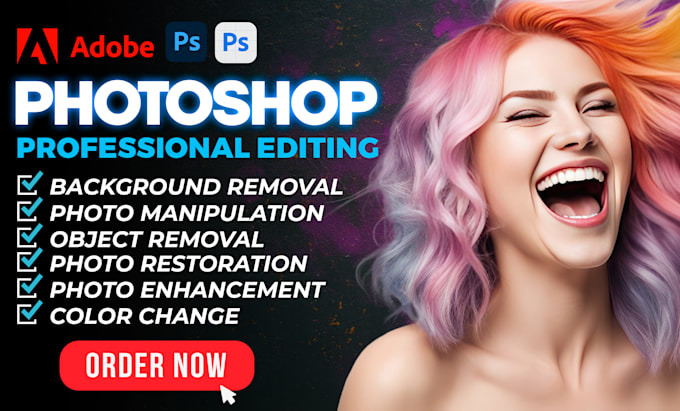 do professional photoshop editing in 1 hour