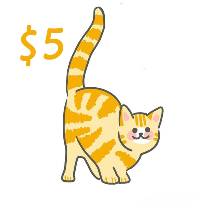Draw Cartoon Illustration Dog Cat Animal Pet Portrait By Maxchan705