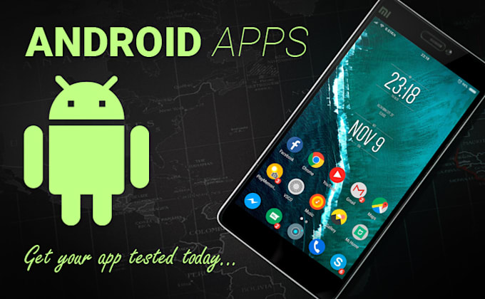 test your android app