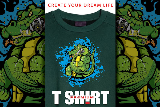 create amazing custom t shirt design