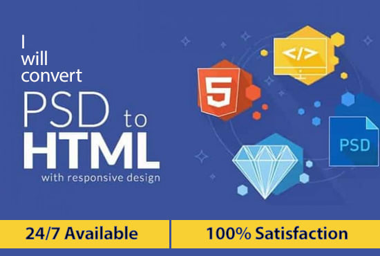 convert PSD, figma, sketch to responsive wordpress